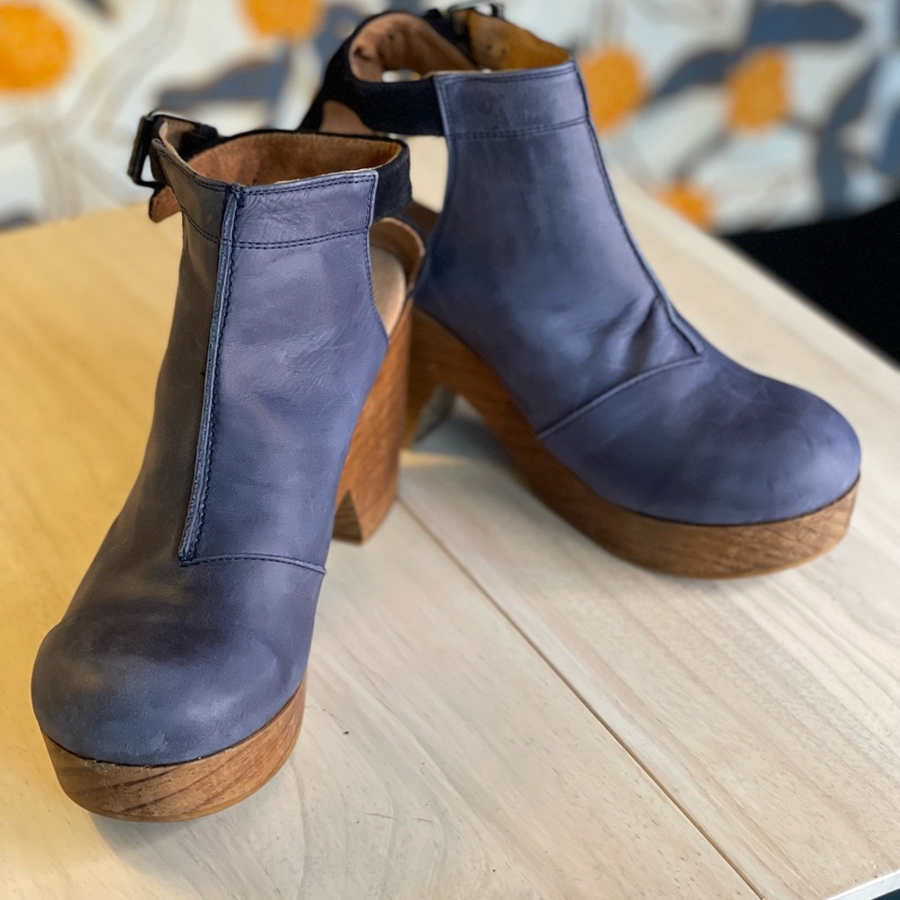 FREE PEOPLE Orchard Wood Clogs